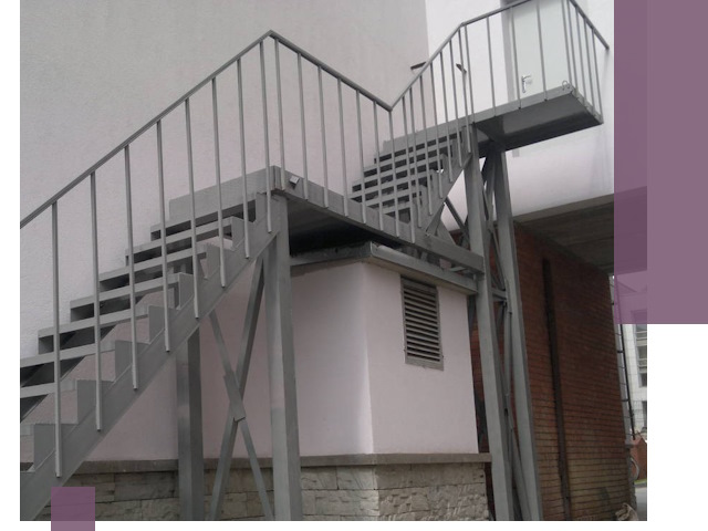 Монтаж пожарных лестниц под ключ в Шатуре с гарантией качества