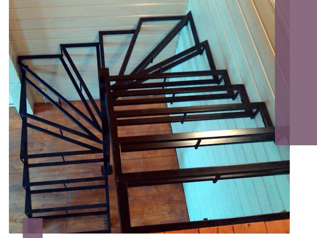 Изготовление металлических лестниц любой сложности в Шатуре