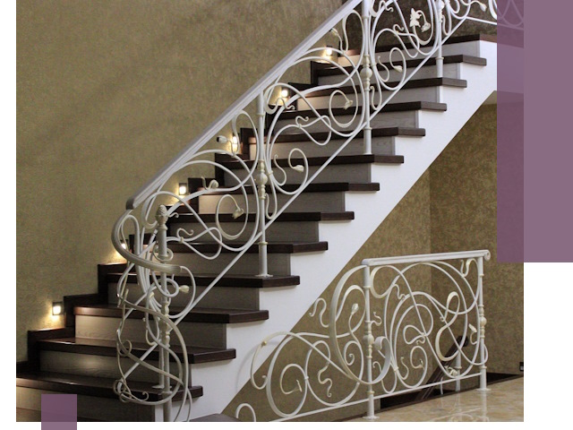 Кованые лестницы под ключ в Шатуре — изготовление и монтаж