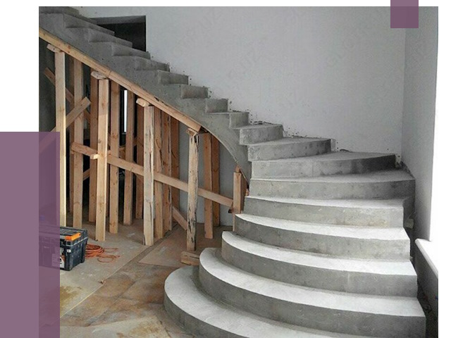 Изготовление бетонных лестниц под ключ в Шатуре от 19976 руб. | ПРОЛЁТ-Штр