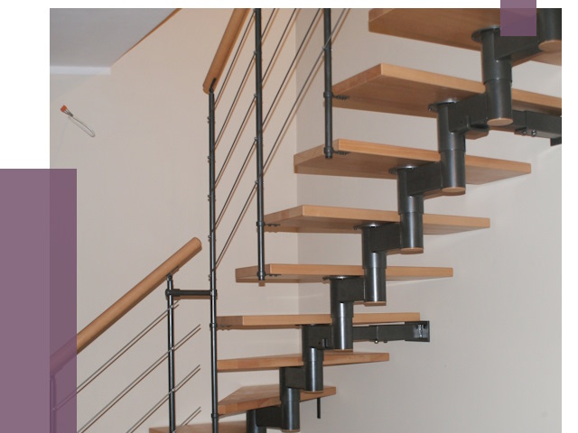 Изготовление модульных лестниц в Шатуре от 11525 руб. 