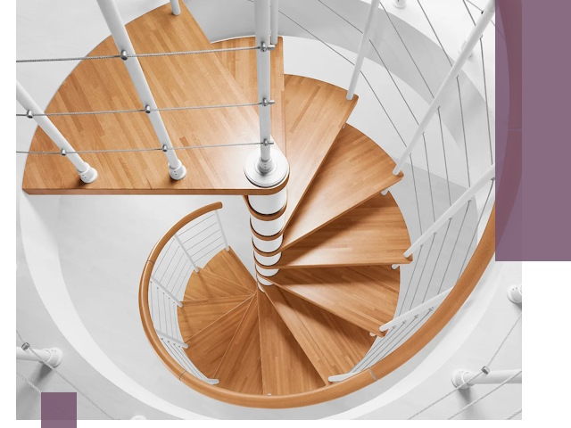 Изготовление винтовых лестниц под ключ в Шатуре