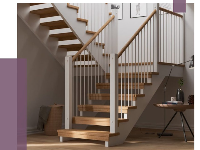 Маршевые лестницы в Шатуре от 38159 руб. — монтаж | ПРОЛЁТ-Штр