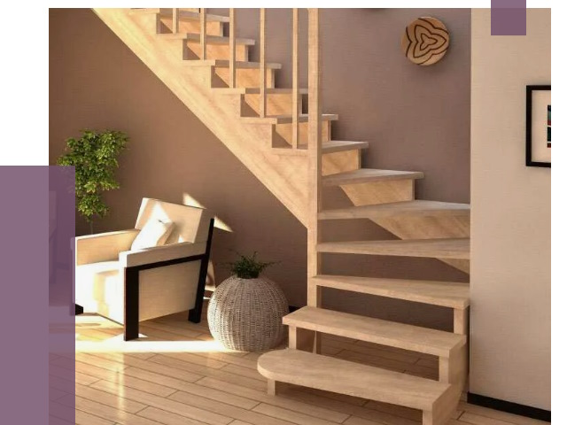 Изготовление Г-образных лестниц в Шатуре от 18951 руб. 