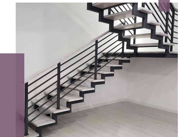 Лестницы на металлокаркасе под ключ в Шатуре от 12805 руб. | ПРОЛЁТ-Штр