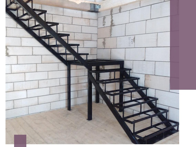 Лестницы на металлокаркасе под ключ в Шатуре — изготовление и монтаж