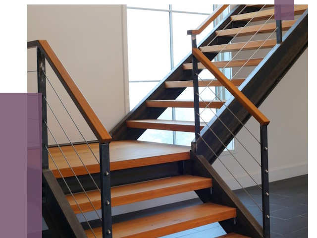 Изготовление лестниц на металлокаркасе в Шатуре от 18951 руб. | ПРОЛЁТ-Штр