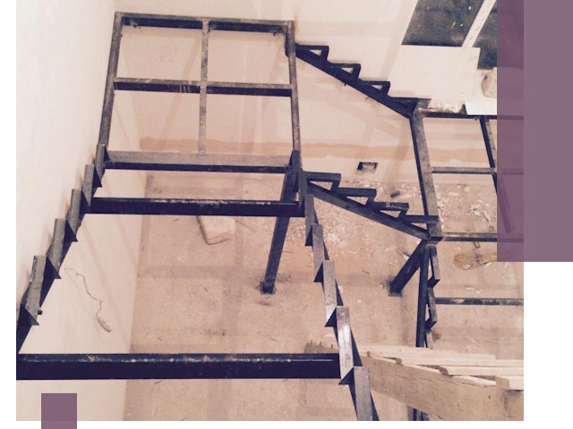 Монтаж лестниц на металлокаркасе в Шатуре быстро и качественно