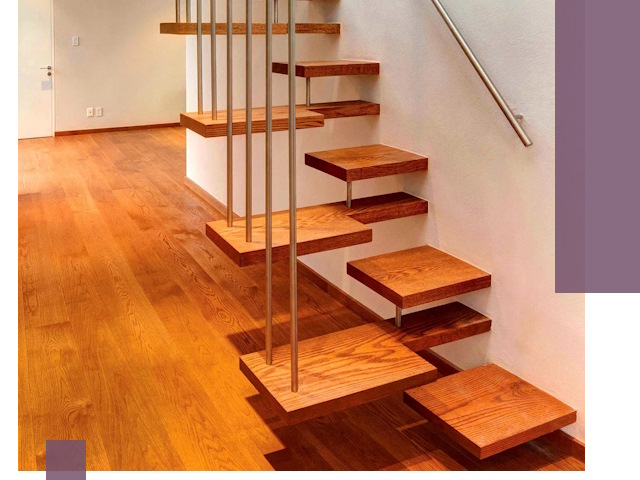 Лестницы «гусиный шаг» на заказ в Шатуре для узких пространств