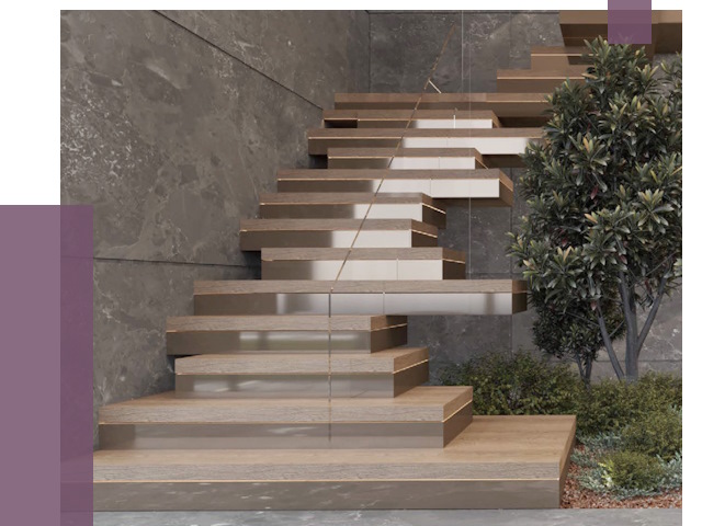 Современные лестницы в Шатуре от 13829 руб. | ПРОЛЁТ-Штр