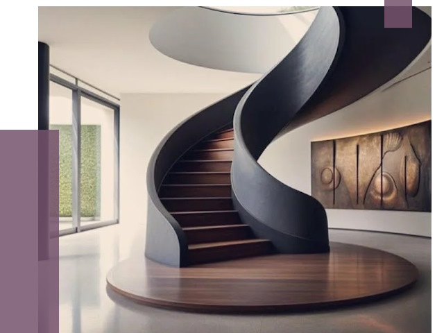 Элитные лестницы под заказ в Шатуре от 189514 руб. — ПРОЛЁТ-Штр