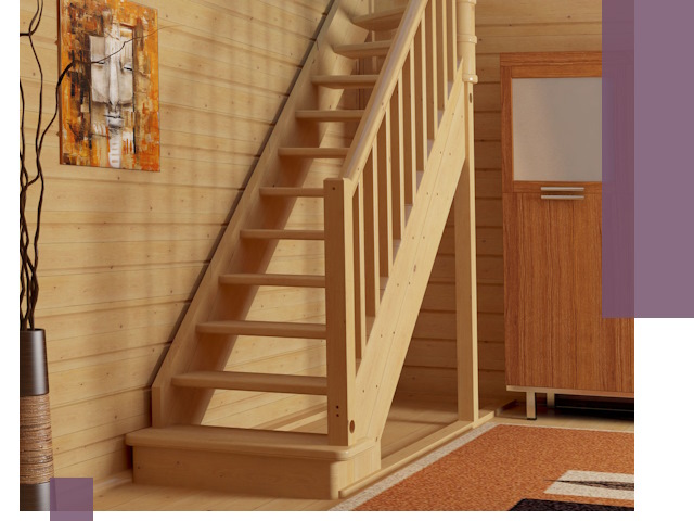 Лестницы эконом класса под ключ в Шатуре — недорого и быстро