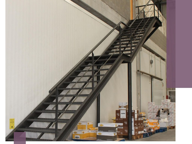Лестницы для производства в Шатуре — изготовление и монтаж