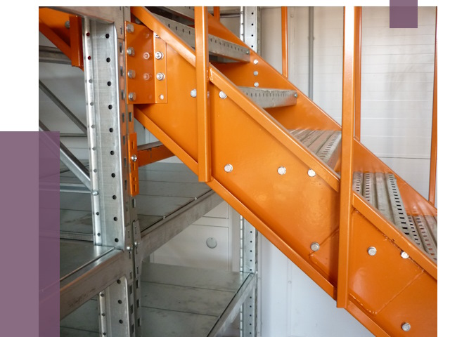 Лестницы для склада в Шатуре от 76830 руб. — решения | ПРОЛЁТ-Штр