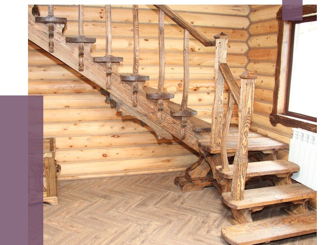 Лестницы в баню в Шатуре от 19156 руб. — изготовление | ПРОЛЁТ-Штр