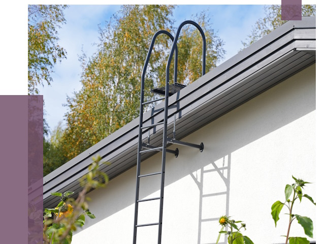 Лестницы на крышу в Шатуре от 19156 руб. — монтаж и монтаж ПРОЛЁТ-Штр