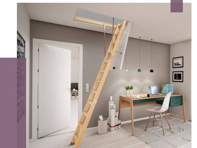 Чердачные лестницы в Шатуре — от 14598 руб. | ПРОЛЁТ-Штр