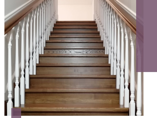 Лестницы из ясеня на заказ в Шатуре — изготовление и монтаж