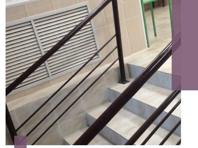 Изготовление перил из металла под ключ в Шатуре