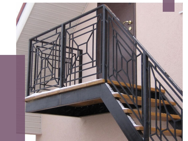 Металлические перила в Шатуре от 4302 руб.  | ПРОЛЁТ-Штр