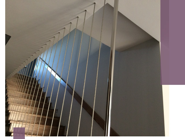 Тросовые перила под ключ в Шатуре — производство и монтаж