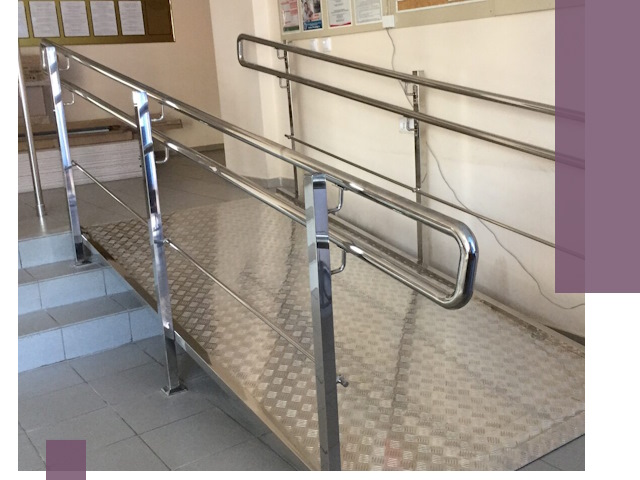 Перила для инвалидов в Шатуре — надежные поручни и ограждения