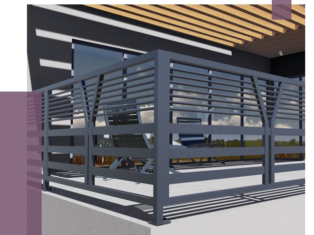 Изготовление балконных ограждений в Шатуре от 10756 руб. | ПРОЛЁТ-Штр