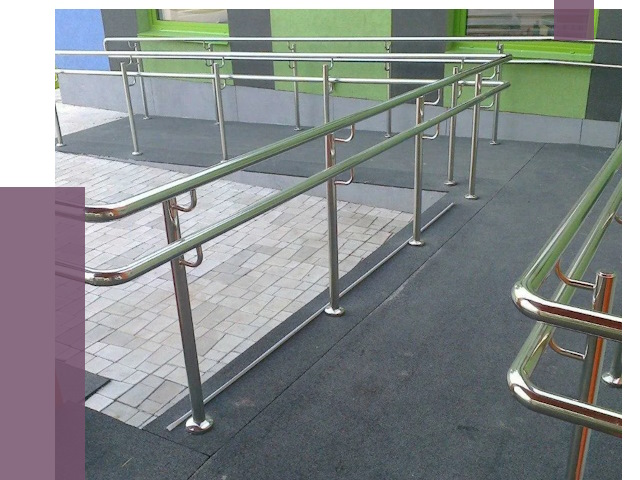 Ограждения пандусов в Шатуре от 4354 руб. монтаж | ПРОЛЁТ-Штр