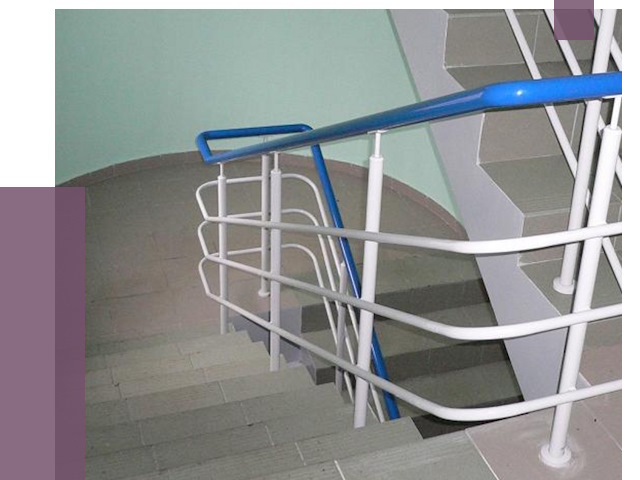 Перила в подъезде в Шатуре — установка и замена от 7427 руб. | ПРОЛЁТ-Штр