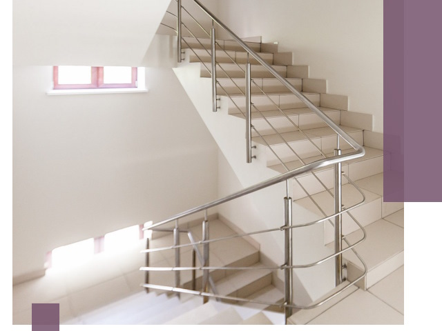 Установка и замена перил в подъезде в Шатуре