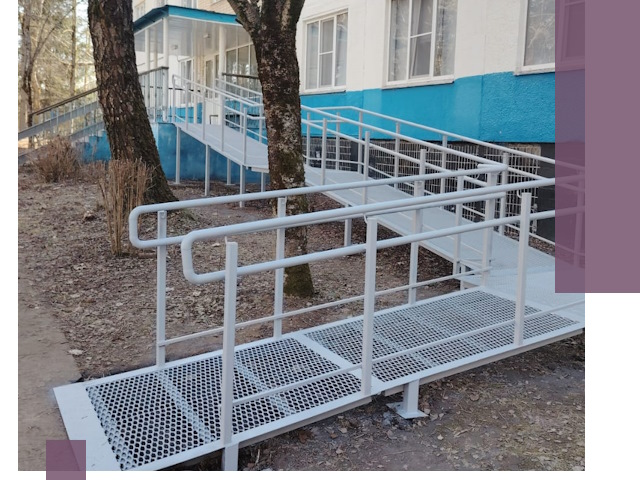 Пандусы под ключ в Шатуре: изготовление, монтаж и демонтаж