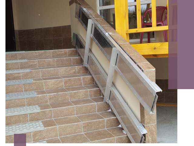 Откидные пандусы под ключ в Шатуре — монтаж и демонтаж