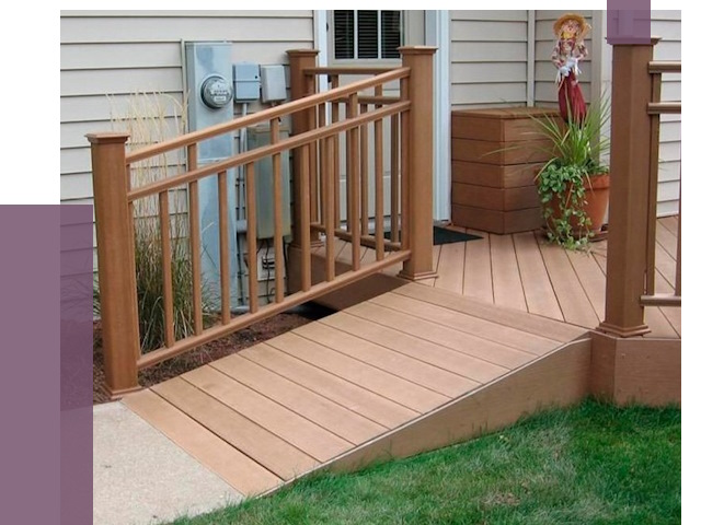 Пандус на крыльцо в Шатуре под ключ от 7785 руб.