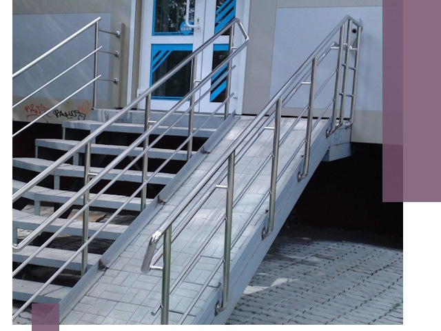 Пандус на крыльцо под ключ в Шатуре: монтаж и изготовление