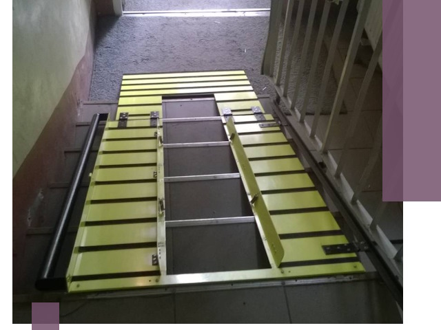 Профессиональный монтаж пандуса в подъезд в Шатуре