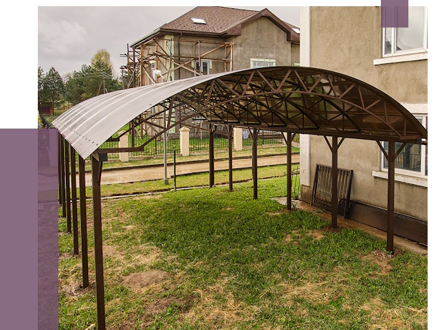 Демонтаж навесов в Шатуре от 4610 руб. — разборка и вывоз | ПРОЛЁТ-Штр