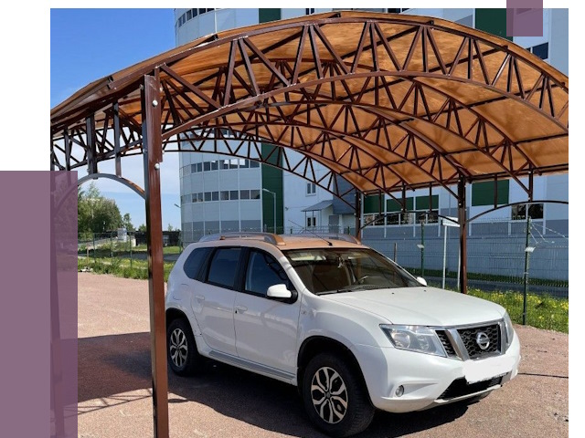 Недорогие навесы в Шатуре от 43025 руб. | ПРОЛЁТ-Штр