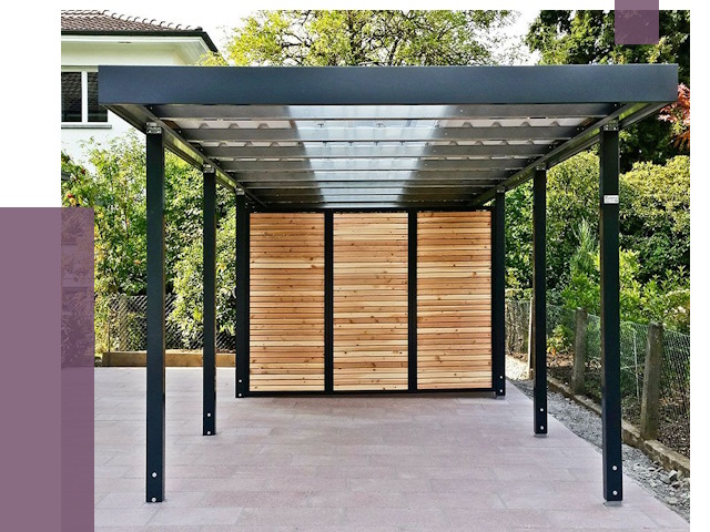 Отдельно стоящие навесы во дворе в Шатуре от 80415 руб. | ПРОЛЁТ-Штр