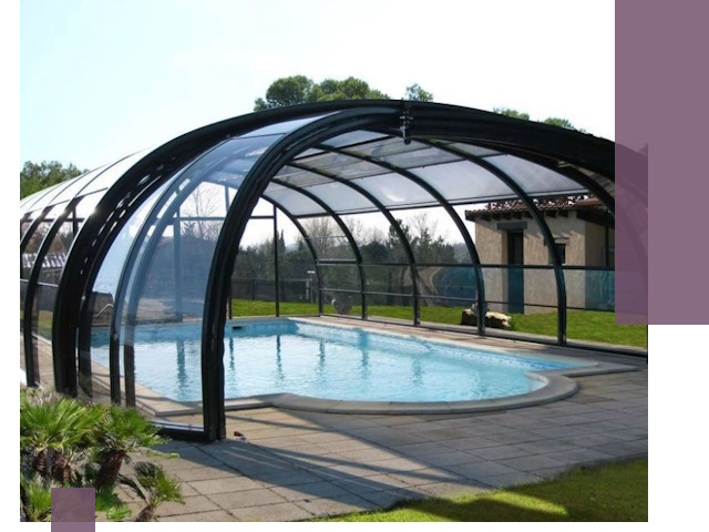 Навесы для бассейна в Шатуре: изготовление и монтаж под ключ