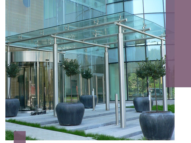 Навесы из стекла на заказ в Шатуре — монтаж и установка