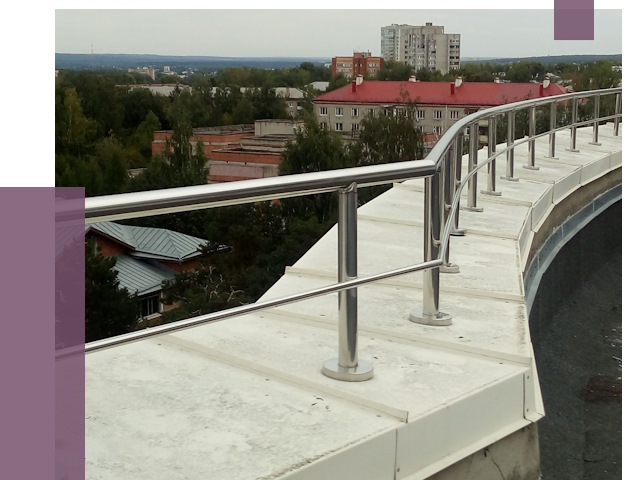 Парапеты и ограждения кровли в Шатуре от 4968 руб.