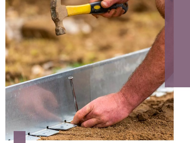 Монтаж металлических бордюров в Шатуре быстро и качественно