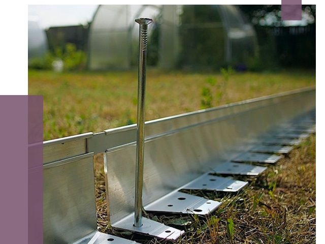 Металлические бордюры для газона в Шатуре от 4302 руб. | ПРОЛЁТ-Штр