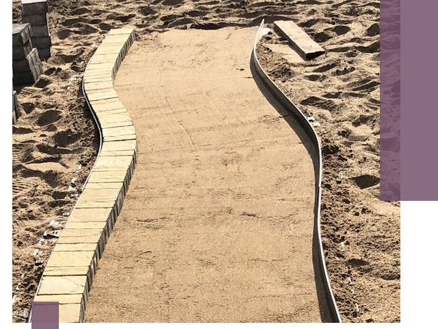 Металлические бордюры для тротуаров в Шатуре — прочные и долговечные