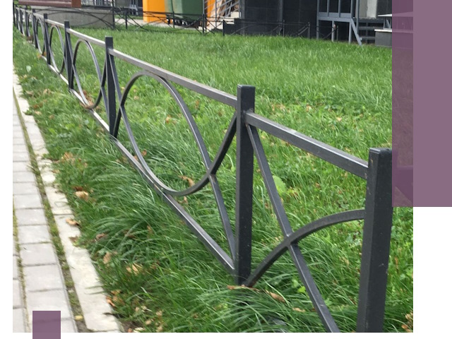 Газонные ограждения из металла в Шатуре — монтаж и продажа