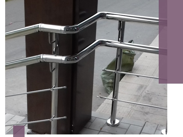 Монтаж поручней из нержавеющей стали в Шатуре качественно и быстро